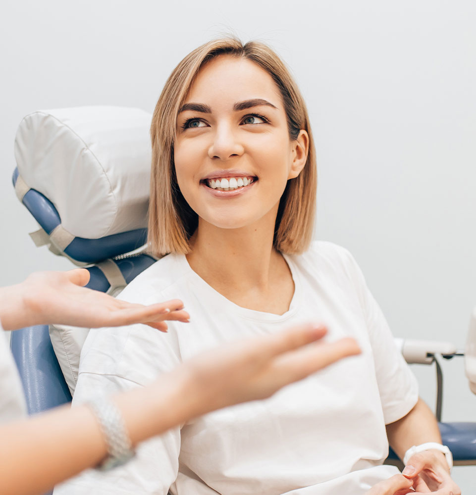 person being explained conditions we treat