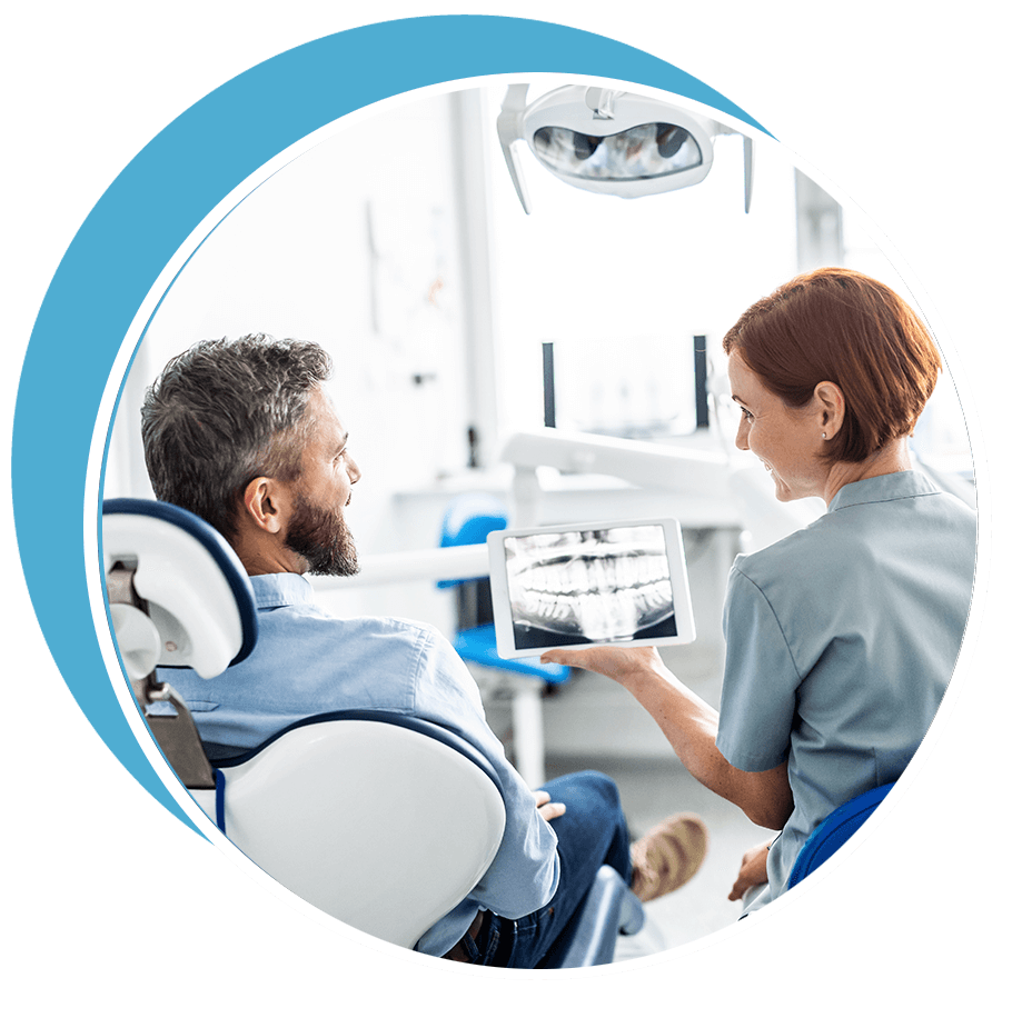 implant maintenance being discussed