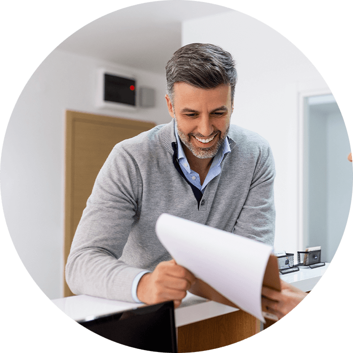 insurance forms looked at