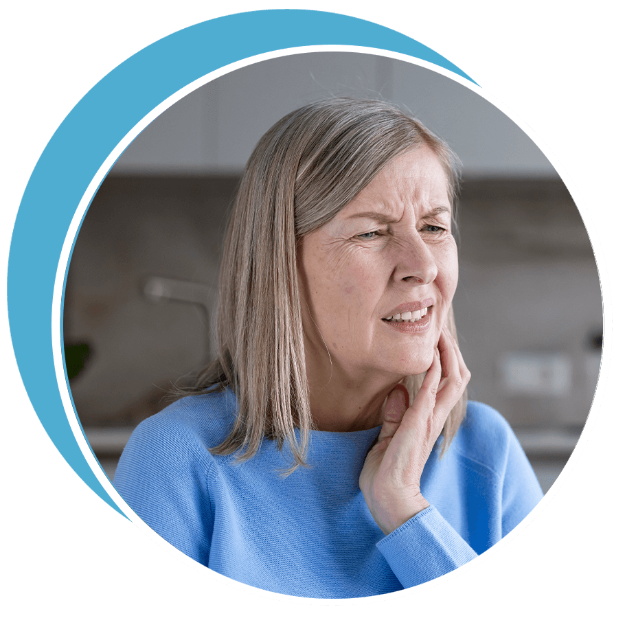 person with dental issue needing er